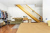 Besondere Dachgeschoss-Maisonette-Wohnung im Simon-Dach-Kiez - Schlafzimmerperspektive
