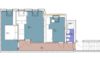 Bötzow-Kiez: Sanierte Maisonette-Wohnung im Dachgeschoss mit Klimaanlage und Aufzug - Grundriss DG 1