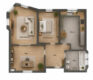 Rohjuwel am Steglitzer Park - Altbau - Grundriss